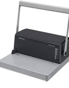 Fellowes Metal 100 - Encuadernadora manual de espiral metálico, con palanca ergonómica en forma de U, Sin rodillo insertador Reacondicionado