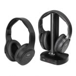Trevi FRS 1580 TW Auriculares Inalámbricos Diadema TV Negro