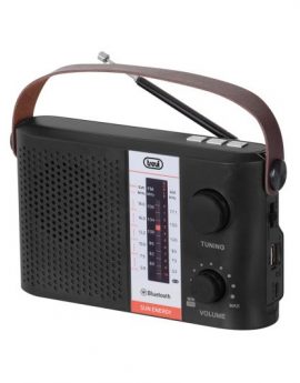 Radio Solar Trevi RA 7F25 BT Portatil Bluetooth USB Micro SD TWS