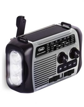 Radio Trevi RA 7F30 BT Explorer Carga Solar & Dinamo Gris