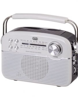 Radio portátil Trevi RA 7F50 BT Carga Solar+AW+SD TIF Blanco