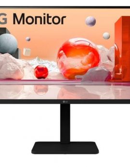 Monitor Profesional LG 27BA560-T 27'/ Full HD/ Multimedia/ Regulable en altura/ Negro