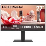 Monitor LG 27BA65QB-B 27' QHD 100Hz IPS HDR10 USB-C Altavoces Altura Ajustable