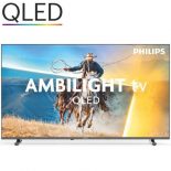 Televisor Philips QLED 32PQS6901 32'/ Full HD/ Ambilight/ Smart TV/ WiFi Negro