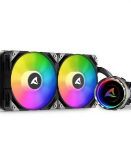 Sharkoon S80 RGB Kit refrigeración líquida todo en uno 240mm Negro