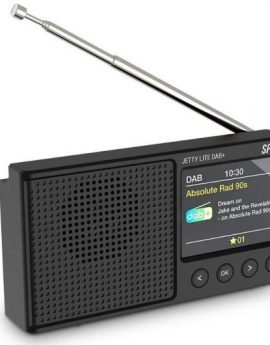 Radio Portátil SPC Jetty Lite Dab+/ Negra