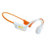 AGM Motion Buds Blanco y Naranja / Auriculares de Conducción ósea Inalámbricos