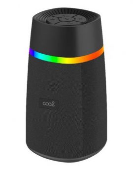 Cool Gradient TWS Altavoz Portátil Bluetooth 10W Negro
