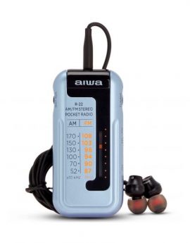 Aiwa Rs-22 Azul / Radio Portátil
