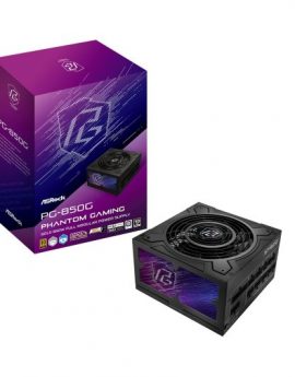 Asrock Phantom Gaming PG-850G Fuente de alimentación 850W 80+ Gold 20+4 pin ATX Negro