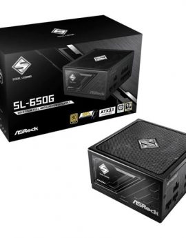 Fuente de Alimentación Asrock SL-650G 650W 80PlusGold Steel Legend Protección avanzada