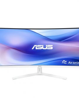 Monitor Asus VU34WCIP-W 34’ VA UltraWide QHD 100Hz Altavoces HDR10 USB-C Curvo Blanco