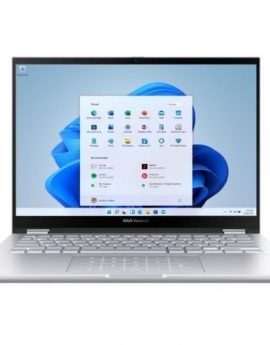 Portátil Convertible Asus VivoBook S 14 Flip TN3402YA-LZ311W Ryzen 5 7430U/ 8GB/ 512GB SSD/ 14' Táctil/ Win11/ Plata