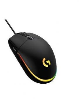 Logitech G203 Lightsync Ratón Gaming 8000 DPI RGB 6 botones Negro