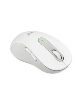 Logitech Signature M650 tamaño L Ratón mano Izquierda RF Wireless + Bluetooth Óptico 4000 DPI Blanco Hueso