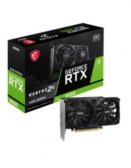 MSI Ventus GeForce RTX 3050 2X e 6G OC Nvidia 6GB GDDR6