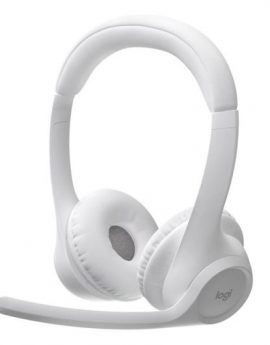 Logitech Zone 300 Auriculares Inalámbricos Bluetooth con Micrófono Omnidireccional Blancos