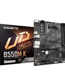Placa Base Gigabyte B550M K Socket AM4/ Micro ATX