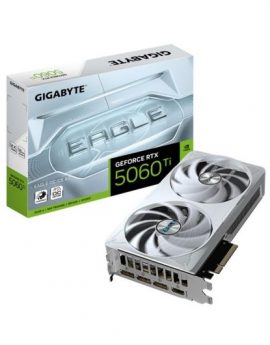 Gigabyte GeForce RTX 5060 Ti EAGLE OC ICE 8GB GDDR7 Reflex 2 RTX AI DLSS4 White