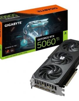 Tarjeta Gráfica Gigabyte GeForce RTX 5060 Ti Gaming OC/ 16GB GDDR7