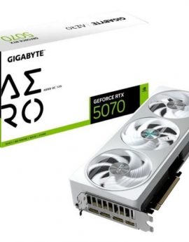 Tarjeta Gráfica Gigabyte GeForce RTX 5070 AERO OC 12G/ 12GB GDDR7