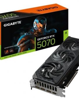 Tarjeta Gráfica Gigabyte GeForce RTX 5070 WindForce OC SFF 12G/ 12GB GDDR7