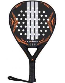 Pala de Pádel Adidas Match 3.5 2026/ Negra y Naranja