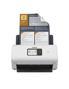 Brother ADS-4550W Escáner con alimentador automático de documentos (ADF) 600 x 600 DPI Negro/Blanco