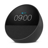 Amazon Echo Spot - Radio Despertador Inteligente con Sonido de Calidad y Alexa Negro