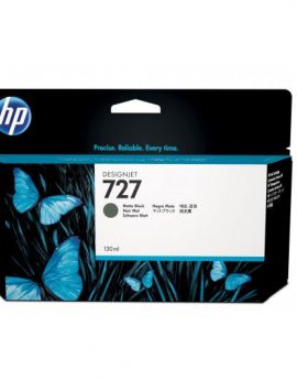 HP Cartucho de tinta DesignJet 727 negro mate de 130 ml