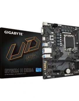 Placa Base Gigabyte B760M H DDR4 Socket 1700/ Micro ATX