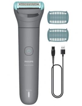 Cortabarbas Philips Beardtrimmer series 3000 BG3480/15/ con Batería/ 2 Accesorios