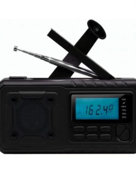 Beafon BTEC-RDS670 Negro / Radio Portátil con Manivela