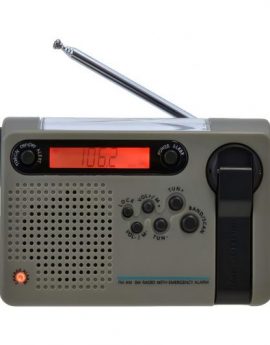 Beafon BTEC-RDS900 Gris / Radio Portátil con Manivela