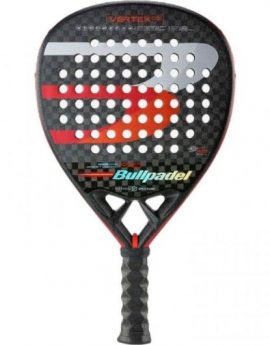 Pala de Pádel Bullpadel Vertex 03 Pro 22 (Tello Chingotto)/ Negra y Roja