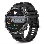 Ksix Venture Smartwatch Pantalla XXL TFT 1.85' IP68 Negro