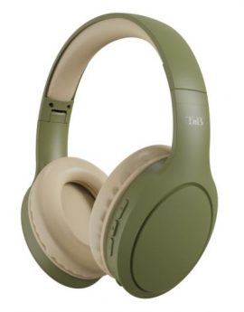 T'nB CBTONEGN Auriculares Inalámbrico y alámbrico Diadema USB-C Bluetooth Oliva