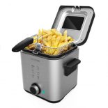 Cecotec CleanFry Advance 1500 - Freidora 1.5L 900W Acero inoxidable