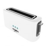 Cecotec Toast&Taste 10000 Extra White - Tostadora 980W Blanco