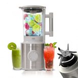 Cecotec Grand Katana 2700MAX Total Destroy W - Batidora de vaso 1.8L 2700W Gris/Acero inoxidable/Transparente