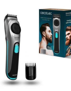 Cecotec Bamba PrecisionCare AllDrive Pro / Barbero Inalámbrico Negro/Plata