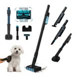 Cecotec Scoba 2100 Twice Animal - Aspirador Escoba sin Cables 210W Negro
