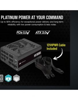 Fuente alimentacion Corsair HX1000I 1000W 80 Plus Platinum Modular