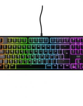 Cherry K4V2 TKL Teclado gaming USB AZERTY Negro - Francés