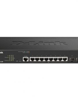 Switch Gestionable D-Link DGS-2000-10P 10 Puertos/ RJ-45 10/100/1000/ PoE/ SFP