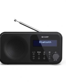Sharp DR-P420 Radio Portátil Digital Negro