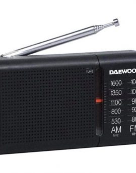 Radio Portátil Daewoo DW1119/ Negra