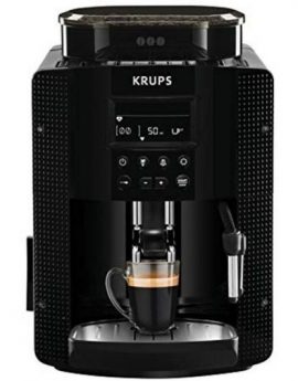 Cafetera Expreso Krups Essential Pisa EA81P070/ 1450W/ 15 Bares/ Negra