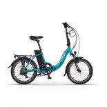 Ecobike Even Ocean Blue 17.5Ah Bicicleta Eléctrica Plegable de Ciudad