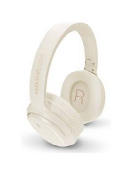 Auriculares Bluetooth Energy Sistem Rizz Crema/ 50h Bateria/ Carga Rapida/ Multidispositivo